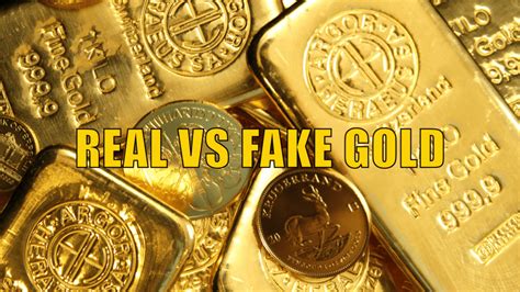 real gold vs phony gold